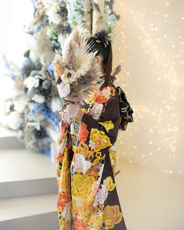 決まりました。正絹振袖セット