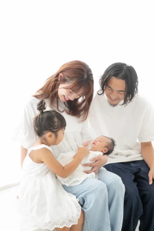 ママだけのマタニティ＆ママとニューボーンフォト Special Planの写真撮影