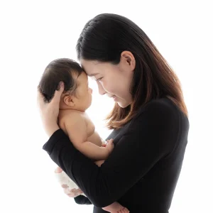 ママだけのマタニティ＆ママとニューボーンフォト Special Planの写真撮影