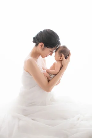 ママだけのマタニティ＆ママとニューボーンフォト Special Planの写真撮影