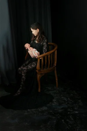 ママだけのマタニティ＆ママとニューボーンフォト Special Planの写真撮影