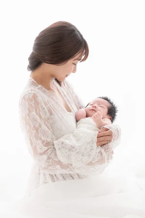 ママだけのマタニティ＆ママとニューボーンフォト Special Planの写真撮影